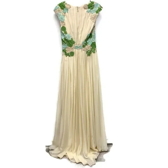 Badgley Mischka Collection Silk Gown - Picture 8 of 8